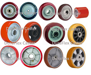 Polyurethane Steel Cast Iron Aluminum Wheels