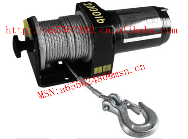 2000lbs ATV Winch
