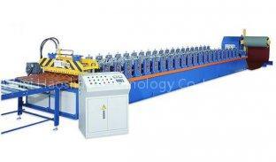 Steel tile forming machine