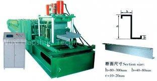 Z purlin roll forming machine