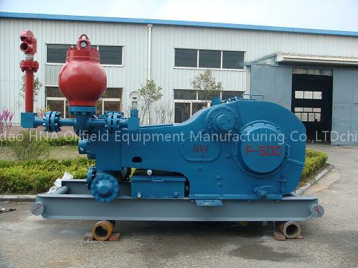 EMSCO F500 triplex mud pump