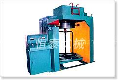 Inverted vertical wire drawing machine