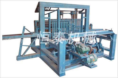 Full automatic weft and warp woven mesh machine