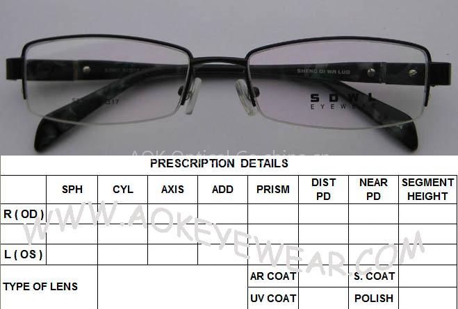 Complete Prescription Eyeglasses