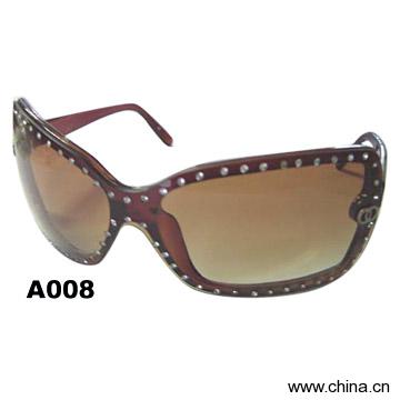 Plastic Frame Sunglasses