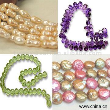 Fashion Freshwater Pearl and Gemstone Beads