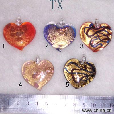 Wonder And Perfect Colorful Glass Beads And Pendants
