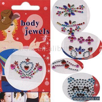 Acrylic Crystal Stickers