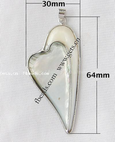shell jewelry pendant