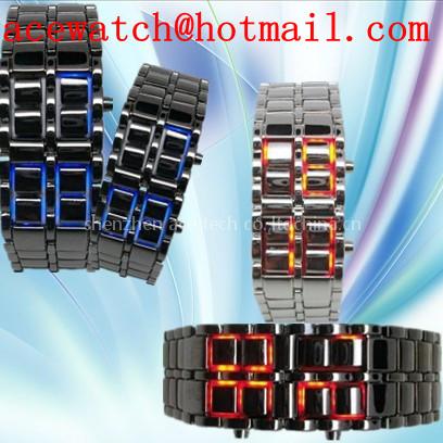 Fashion lava led watch Japanese style LED watch led watches