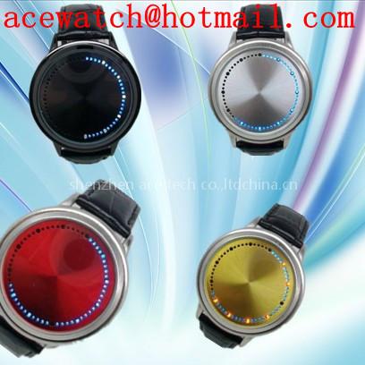 LED touch screen watch Cool LED watches gift watch with OEM