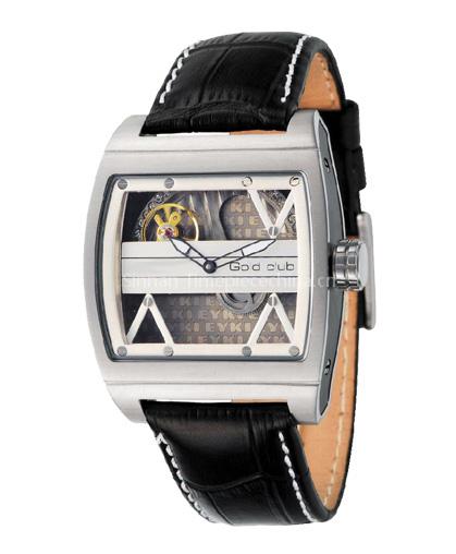 Mechanic wristwatch for business gift
