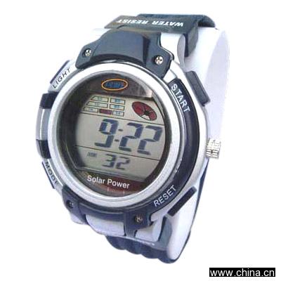 Solar Power Wristwatch