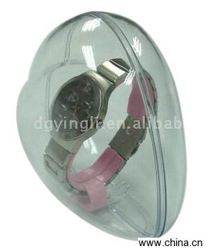 Transparent Plastic Watch Box