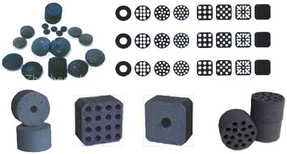 Coal and charcoal briquette machine