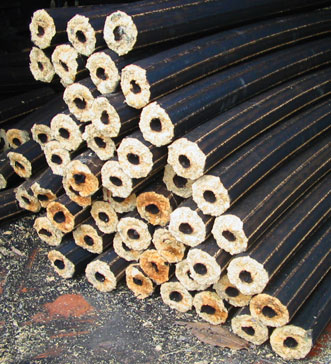 Vietnam Firewood Made From Rice Husk