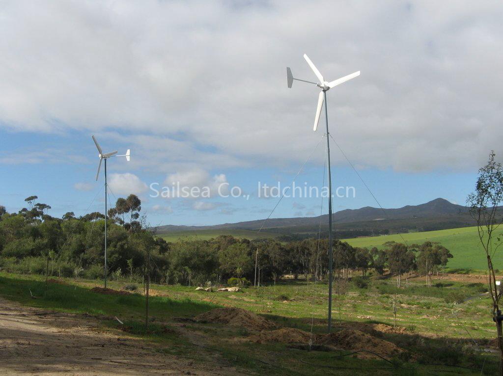 wind turbines