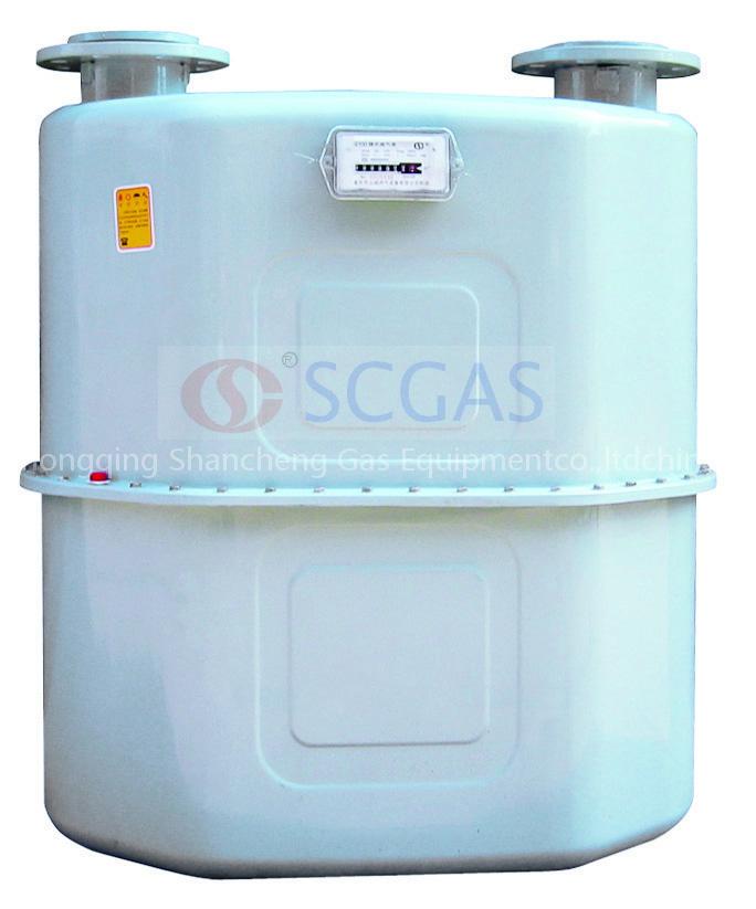 Industrial gas meter