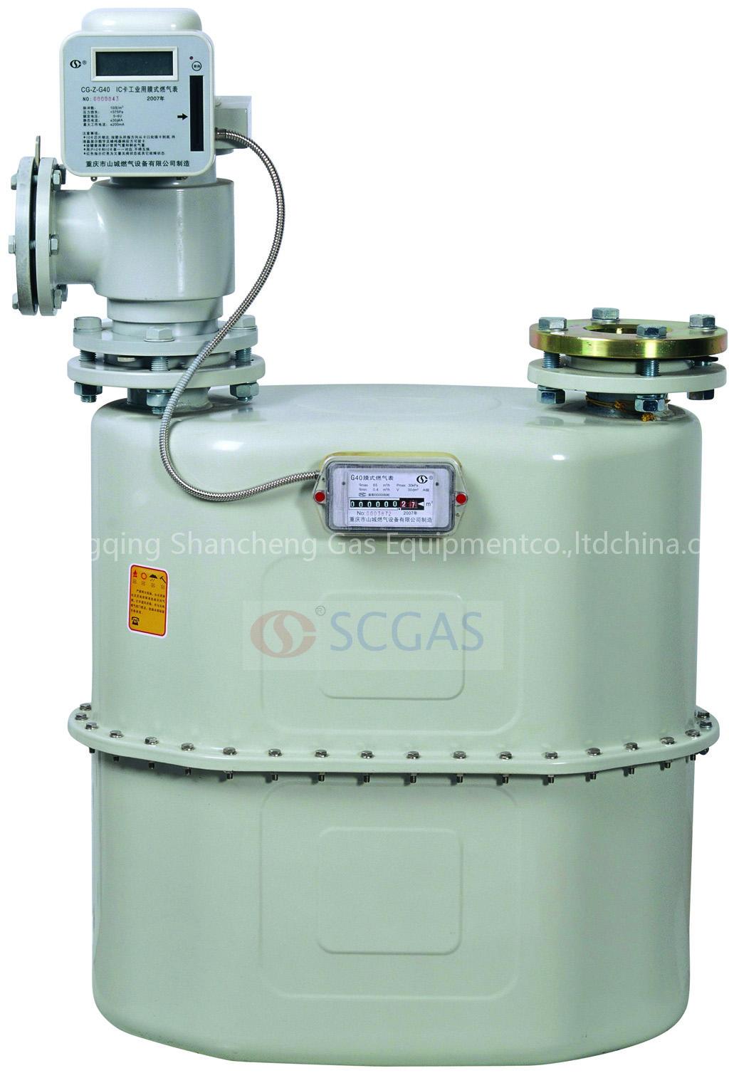 industrial IC card gas meter
