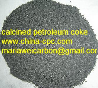 Calcined petroleum coke