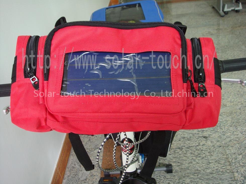 Solar Bicycle handlebar Bag