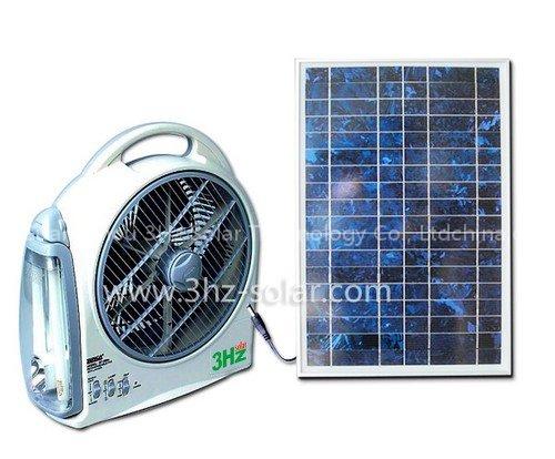 solar fan