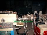 PVC double-pipes extruding production line