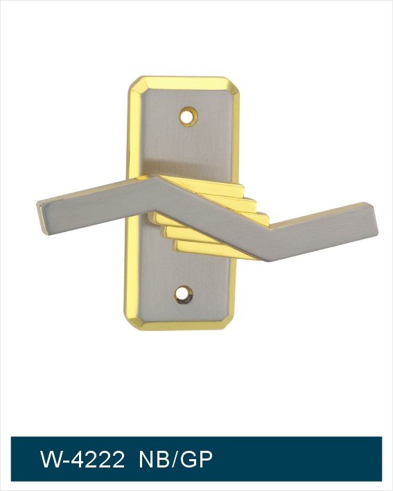 LOCK HARDWARE W-4222 NB/GP