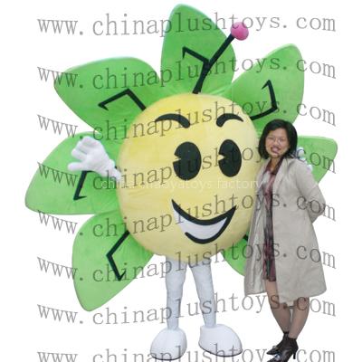 the sun flower mascot costumes