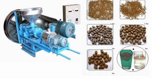floating fish food machine