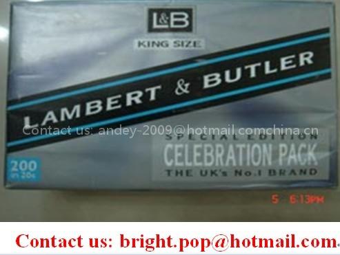 lambert and butler cigarettes