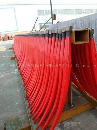 Front loader tine