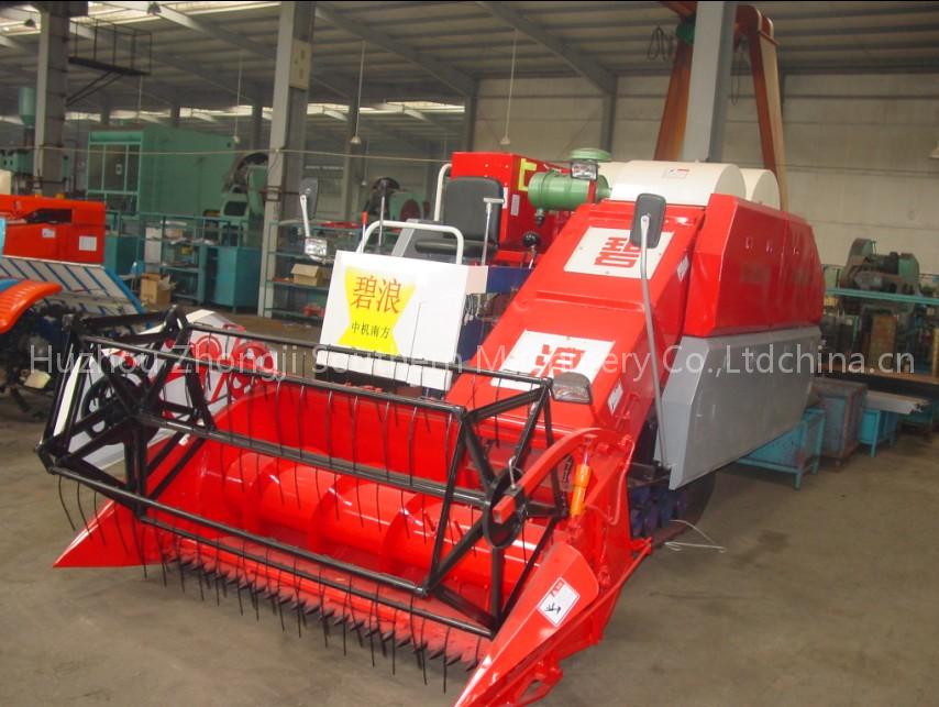 Full feeding Rice & wheat Combine Harvester