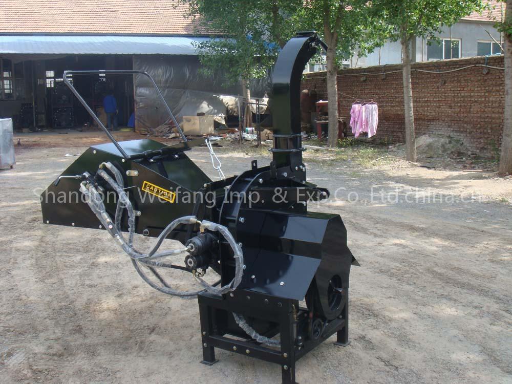 hydraulic wood chipper