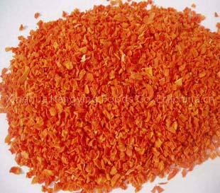 Dehydrated carrots