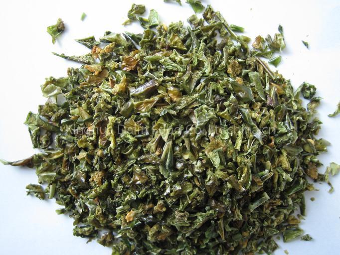 dehydrated green bell pepper