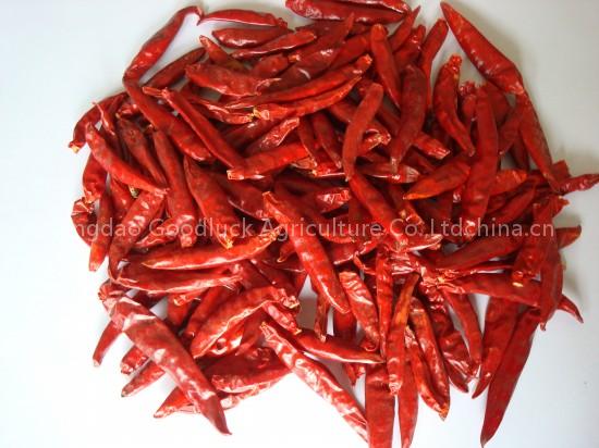dried red hot pepper