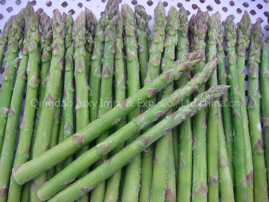 Frozen asparagus