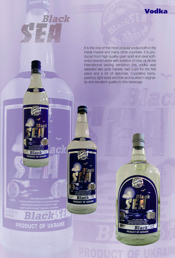 United States Vodka Black Sea