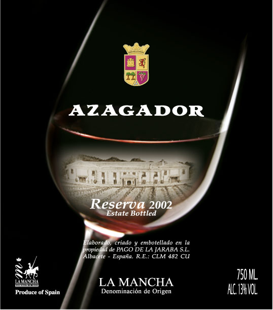 Spain Azagador Reserva 2002