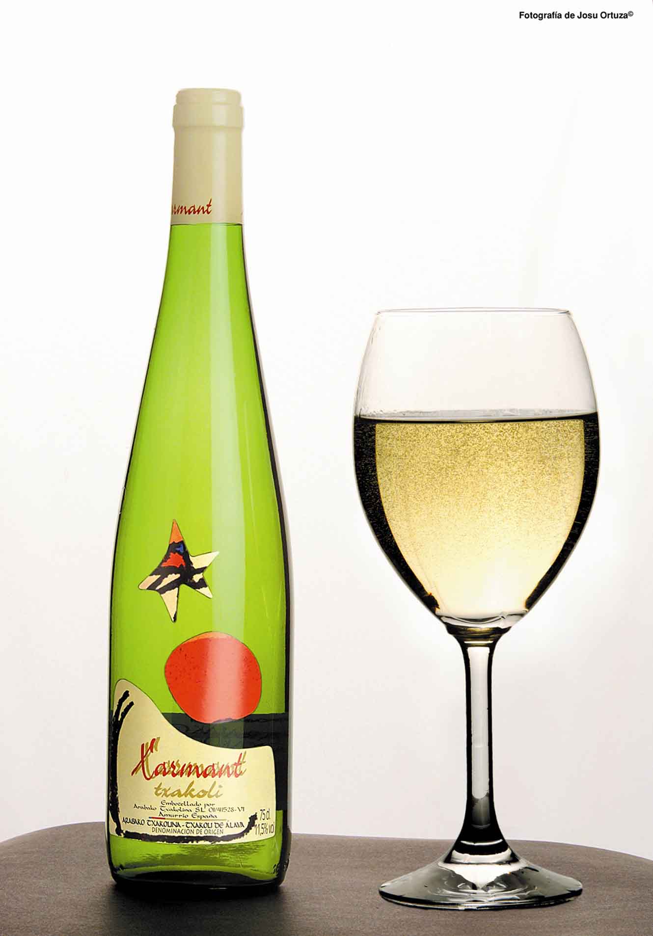Spain Txakoli Xarmant Basque White Wine