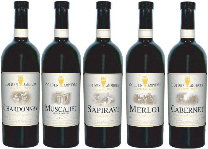 Ukraine Varietal Wines Golden Amphora