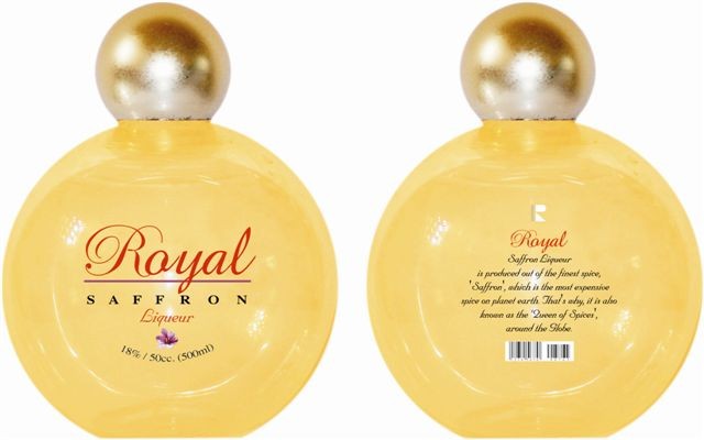 India Royal Saffron Liqueur