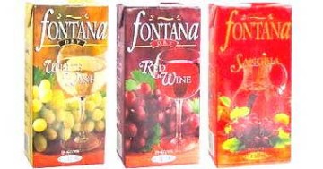 Cyprus Wine In Tetra Paks