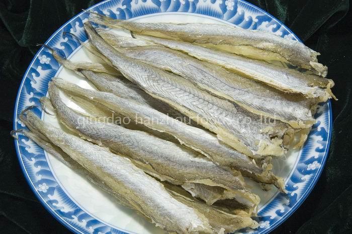 Dried blue whiting fish fillets