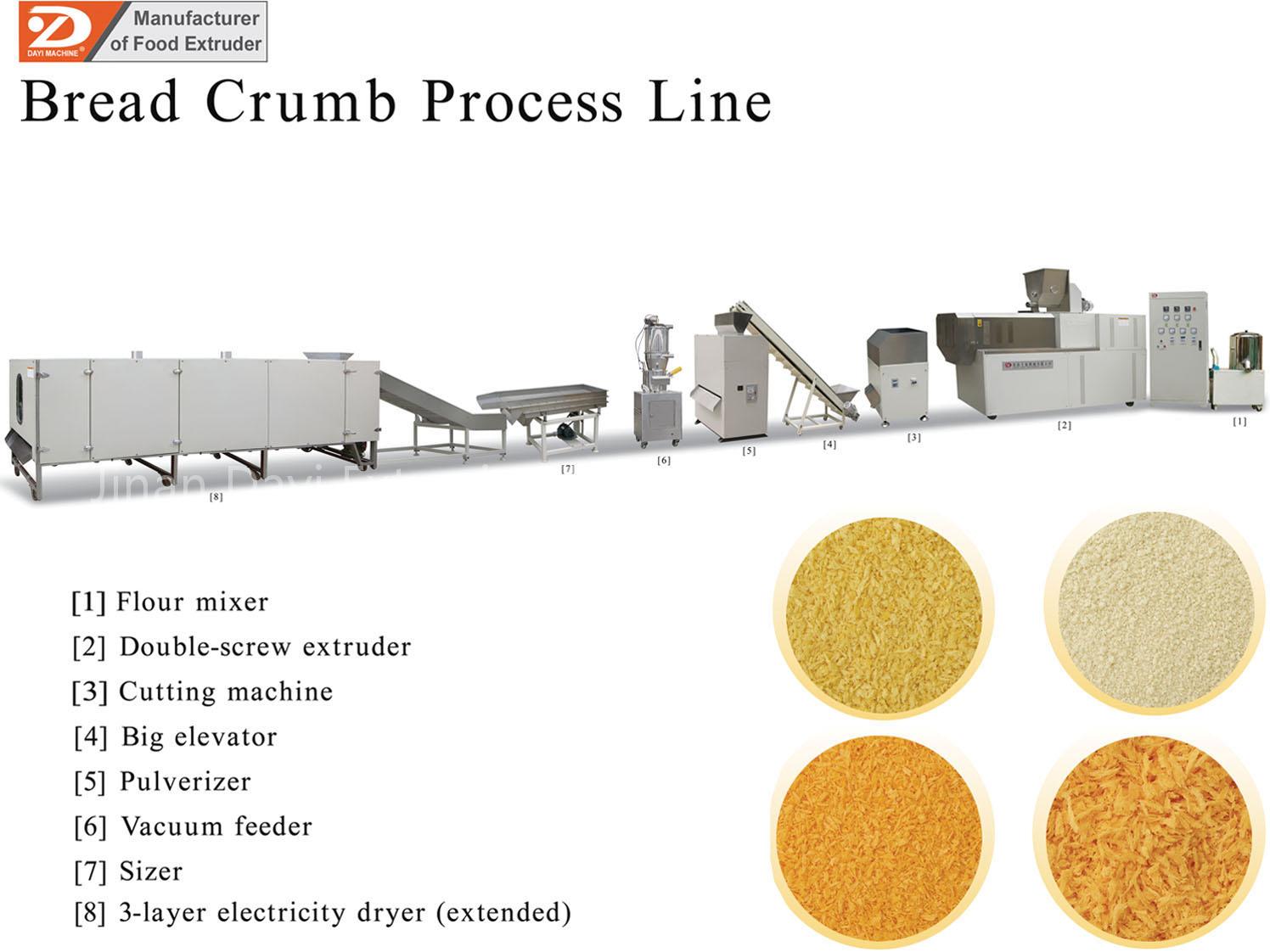 bread crumb process line