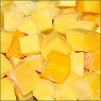 Frozen-IQF Mango Dices