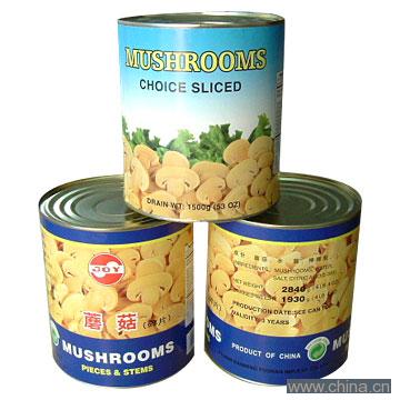 Canned Mushrooms