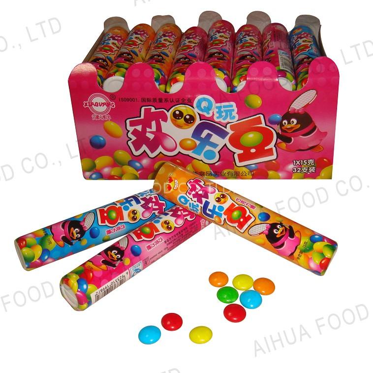chocolate bean candy