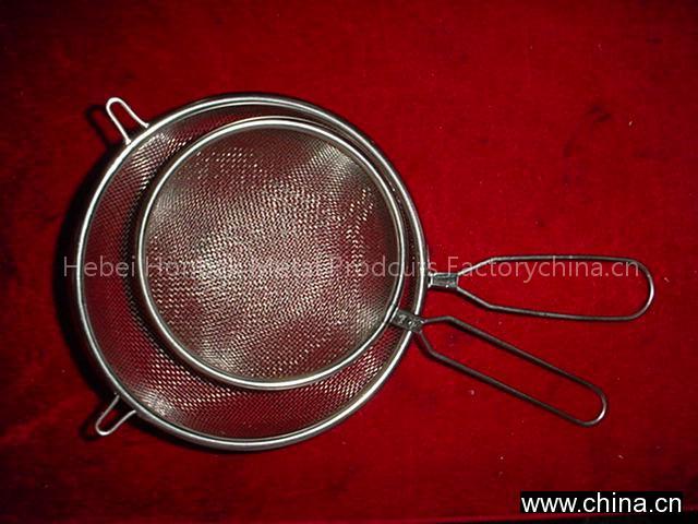 wide rim strainer